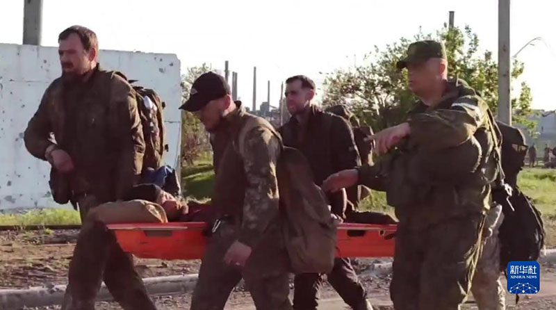 روسيا: استسلام 265 جنديا أوكرانيا في مصنع آزوف ستال للحديد