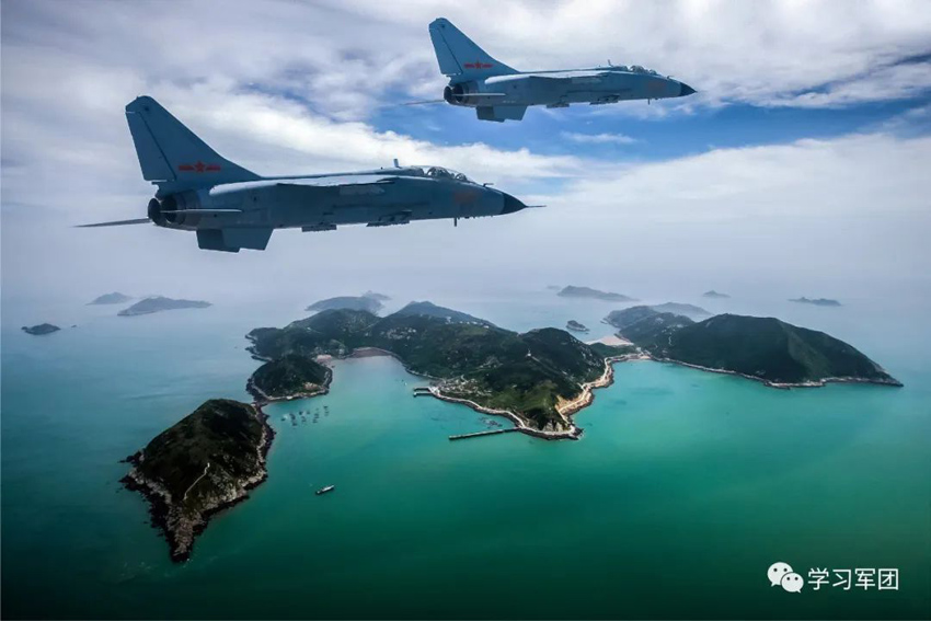 الصين الجميلة العظمى من منظور طيار مقاتل
