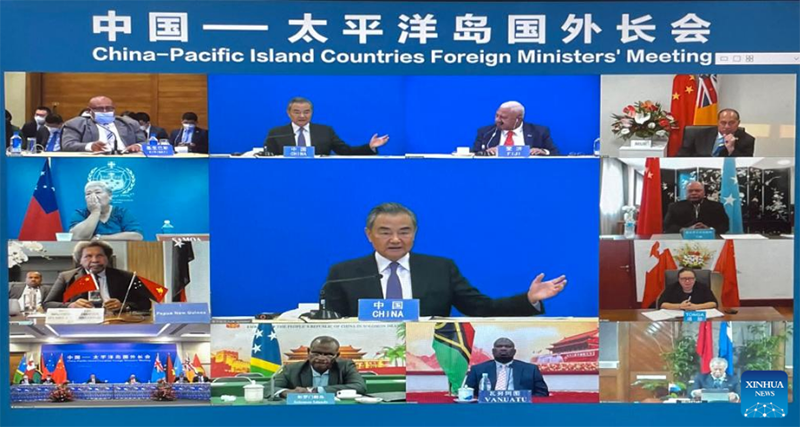 وزير الخارجية الصيني: التعاون بين الصين ودول جزر الباسيفيك يقدم مستقبلا مشرقا