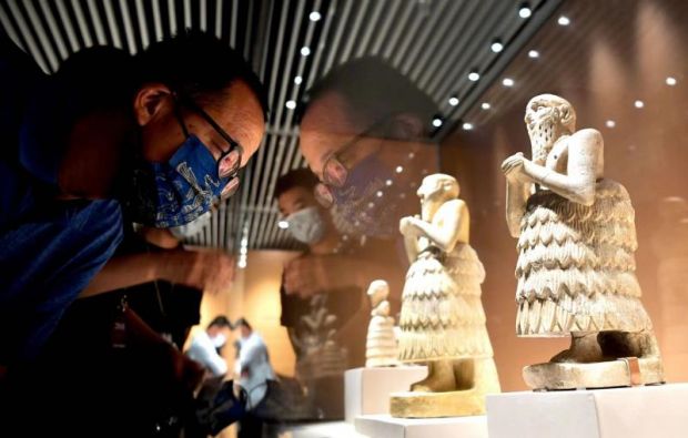 معرض أثري يحكي قصة سوريا القديمة في بكين