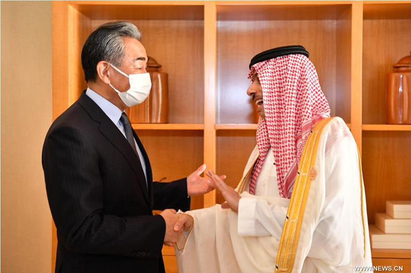 وزيرا خارجية الصين والسعودية يلتقيان ويتعهدان بتعميق الشراكة الاستراتيجية الشاملة