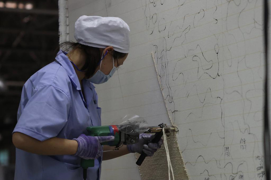  أساليب جديدة لصنع السجاد التبتي في شمال غربي الصين