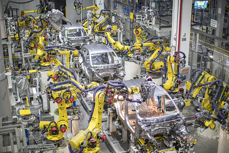 الصين أكبر سوق للروبوتات الصناعية في العالم