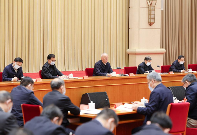 مسؤول بارز بالحزب الشيوعي الصيني يحث على ترويج المبادئ التوجيهية للمؤتمر الوطني الـ20 للحزب الشيوعي الصيني