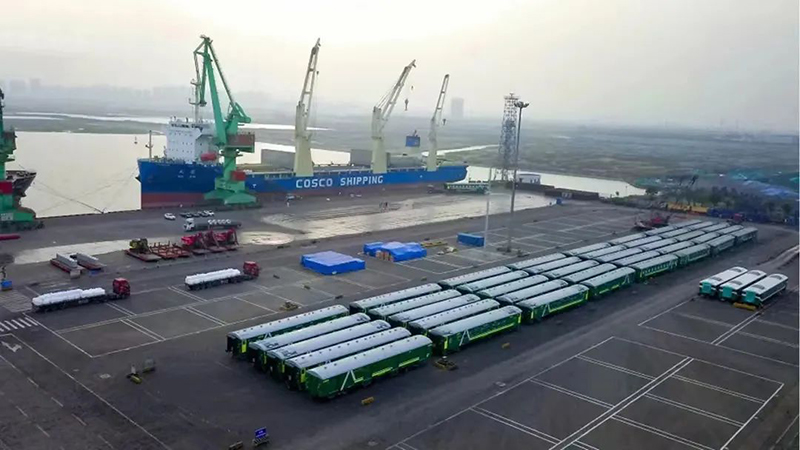 الصين تنقل تكنولوجيا السكك الحديدية 160 كم /ساعة إلى باكستان 