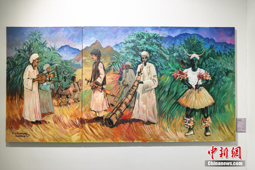 معرض يظهر الصين في عيون الفنانين العرب يفتتح في عاصمة الخزف الصينية