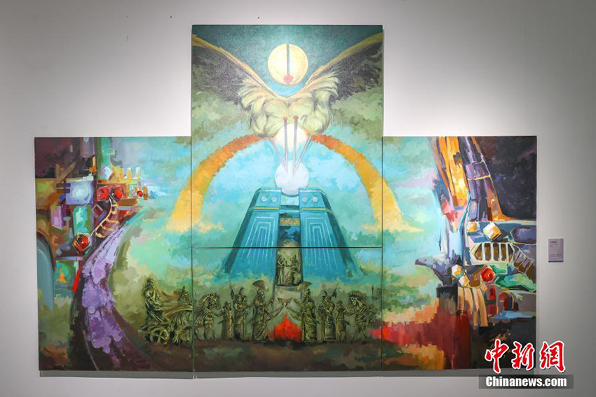 معرض يظهر الصين في عيون الفنانين العرب يفتتح في عاصمة الخزف الصينية