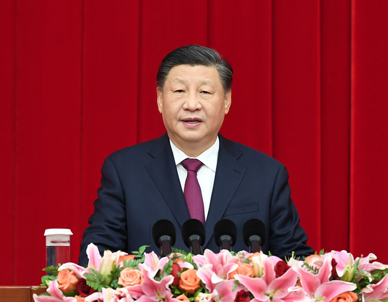 شي يلقي كلمة أمام اجتماع نظمته أعلى هيئة استشارية سياسية في الصين بمناسبة العام الجديد