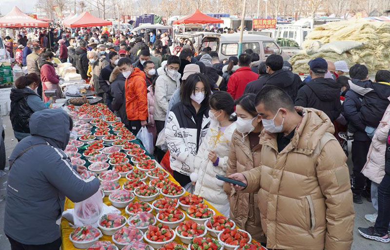 عطلة رأس السنة الجديدة تشهد انتعاشا في الاستهلاك والسياحة في الصين