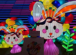 مهرجان زيقونغ للأضواء يحول رسوم الأطفال إلى دمى