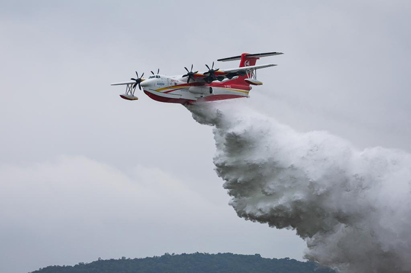 تقرير إخباري: صناعة الطائرات لخدمة مهام الإنقاذ في حالات الطوارئ الصينية تحقق تقدماً واسعاً