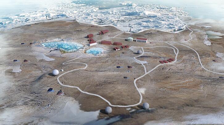 الصين تبني محطة أرضية للأقمار الصناعية في القارة القطبية الجنوبية