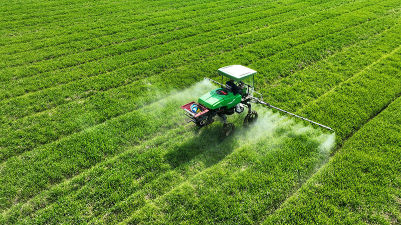 ديكينغ، تشجيانغ: الآلات الزراعية الذكية تساعد في الحرث الربيعي