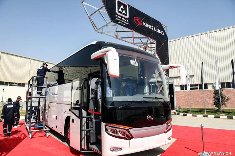 افتتاح مصنع سعودي صيني لتجميع الحافلات في مصر