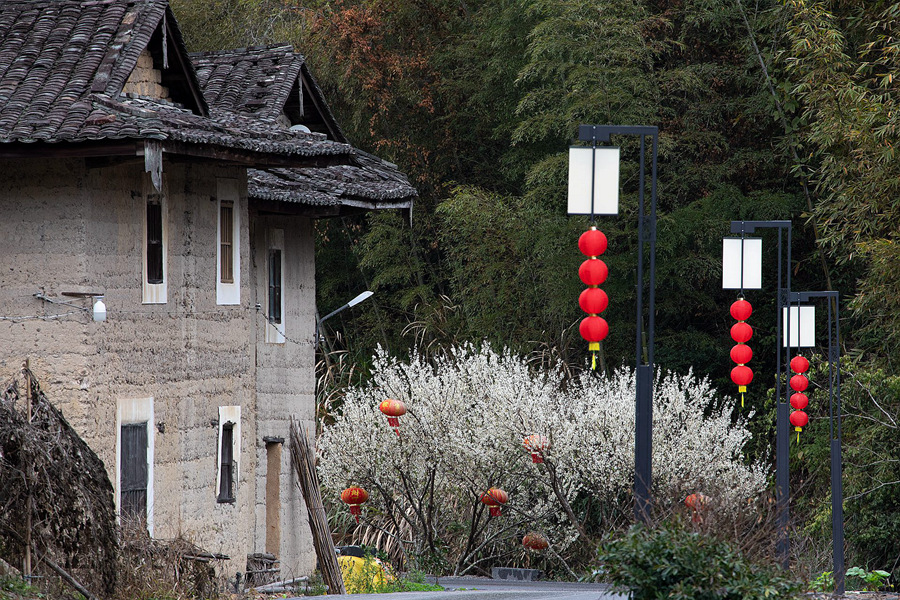  نانجينغ،بتشانغتشو:  لوحات طبيعية تظهر جمال وروعة المباني المميزة في فصل الربيع