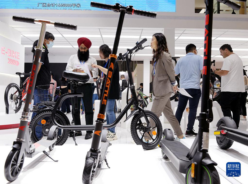 الصور: معرض الصين الدولي للدراجات في شانغهاي