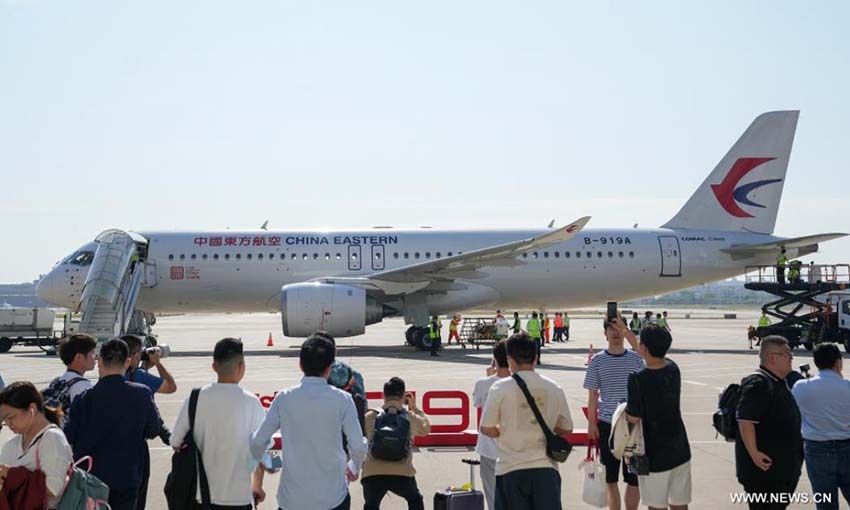 الطائرة الصينية سي 919 تدخل طور التشغيل التجاري
