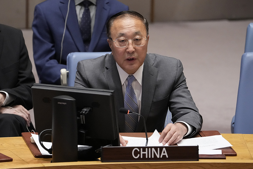 الصين تدعو إلى بذل جهود لتحقيق الأمن المشترك للإسرائيليين والفلسطينيين