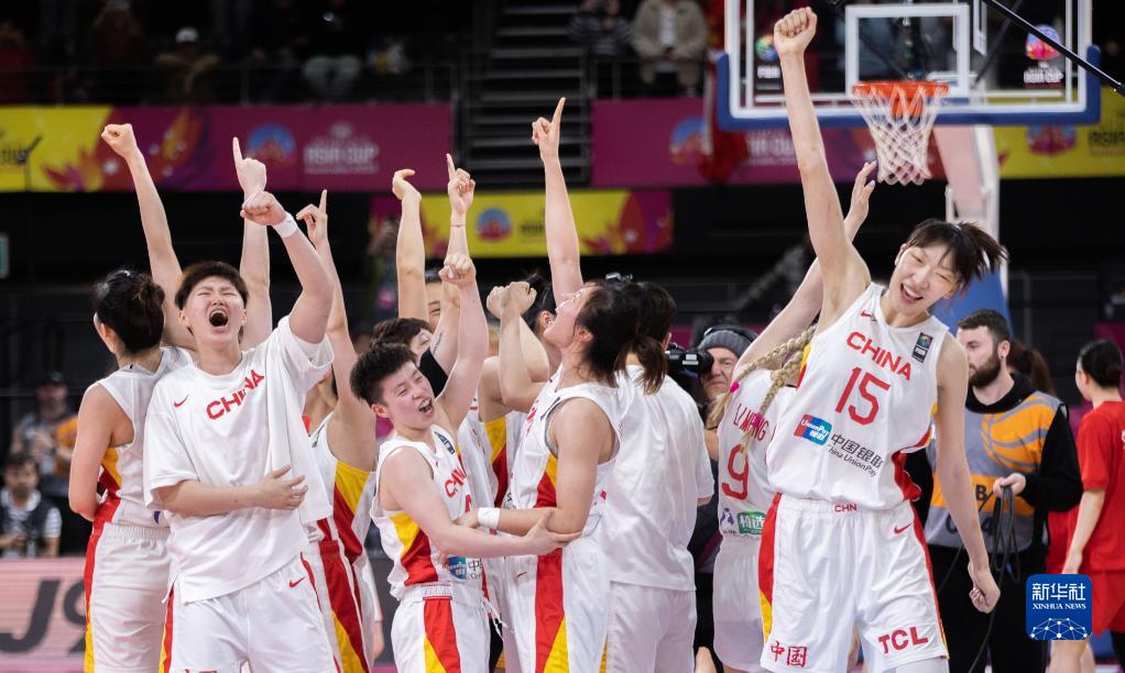 المنتخب الصيني يفوز ببطولة كأس آسيا لكرة السلة للسيدات 2023