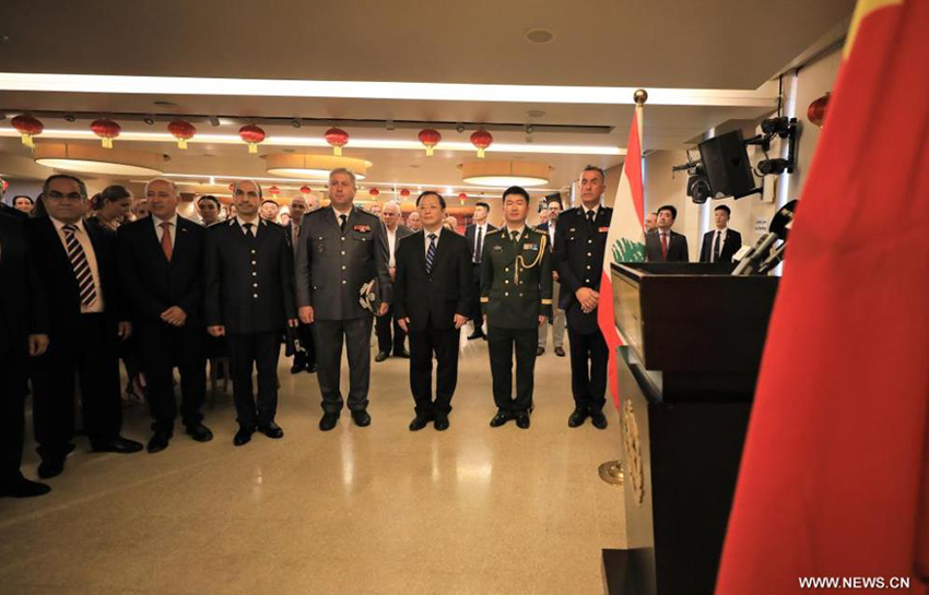 السفارة الصينية في لبنان تقيم حفل استقبال بالذكرى 96 لتأسيس جيش التحرير الشعبي الصيني