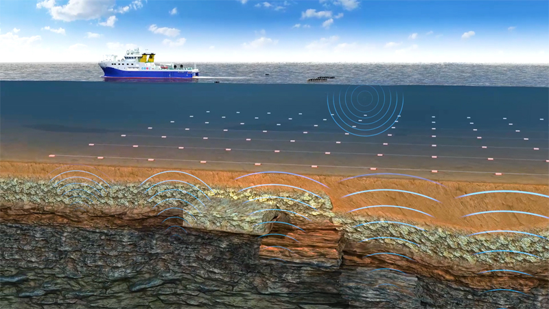 كنوك الصينية تطور منشأة استكشاف البيانات الزلزالية في أعماق البحار وتضعها حيز التشغيل