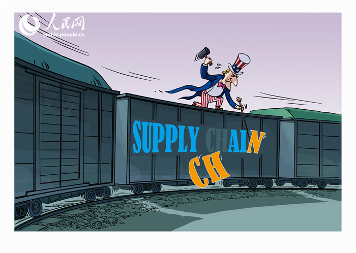 كاريكاتير: إزاحة الصين عن الصناعات الرئيسية، هي إزاحة للفرص أيضا