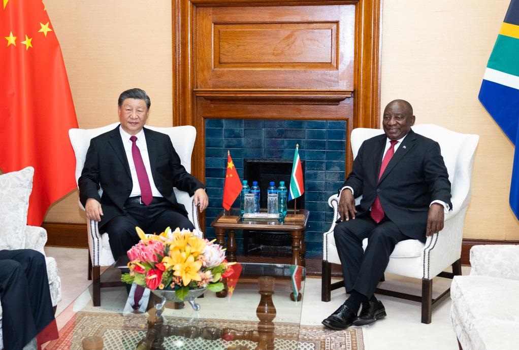 مقالة : شي يدعو الصين وجنوب إفريقيا إلى تعزيز الشراكة في العصر الذهبي