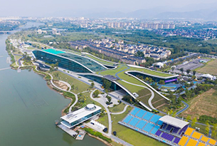 تحضيراً لدورة الألعاب الآسيوية في هانغتشو .. نظرة على مركز فويانغ للرياضات المائية