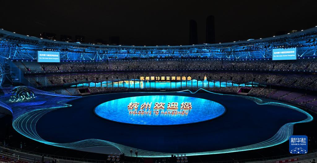 بدء حفل افتتاح دورة الألعاب الآسيوية في هانغتشو