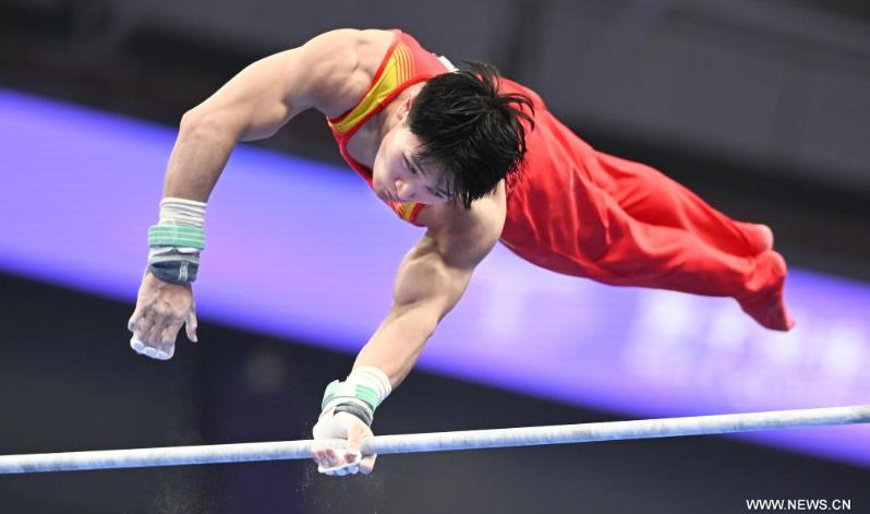الصين تفوز بذهبية فريق الجمباز رجال في آسياد هانغتشو