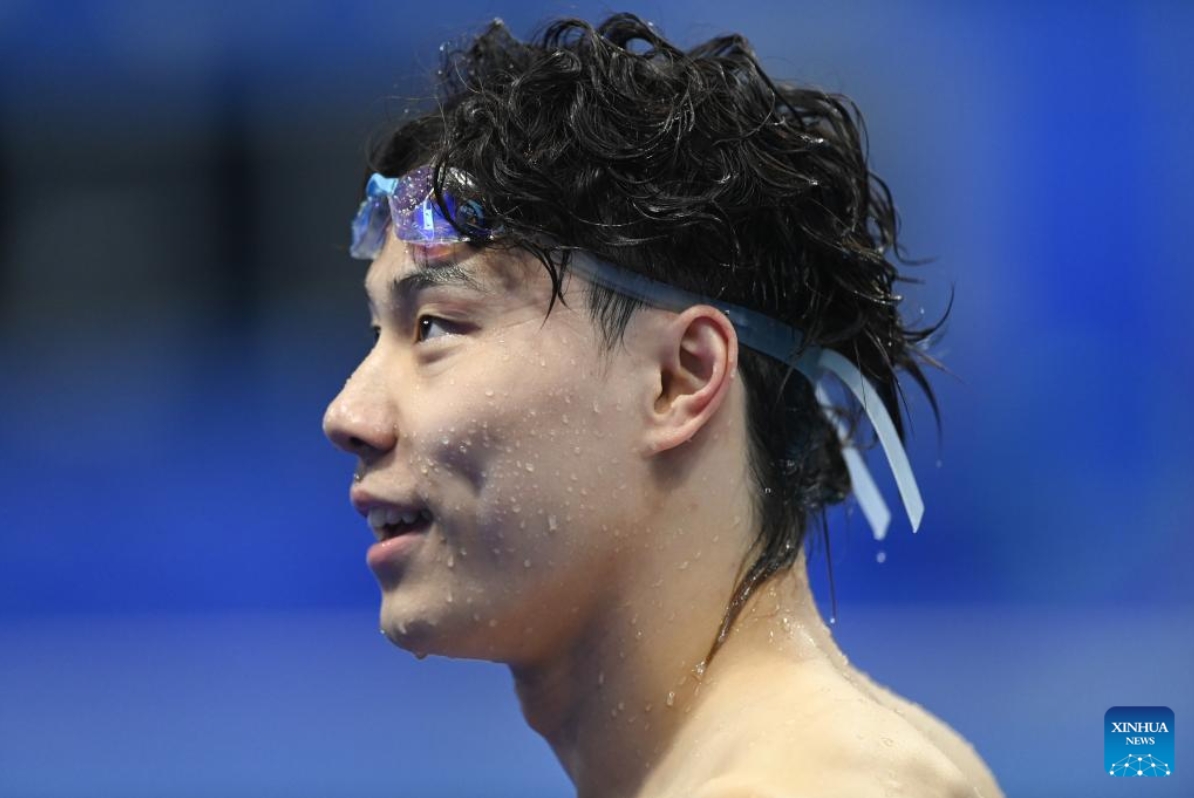 السباح الصيني تشين هاي يانغ يفوز بثالث الألقاب في سباحة الصدر رجال في آسياد هانغتشو