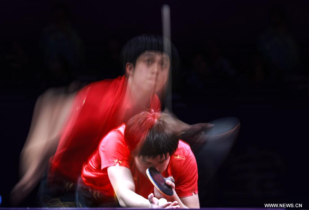 الصيني وانغ تشو تشين يفوز بلقب تنس الطاولة فردي رجال في آسياد هانغتشو