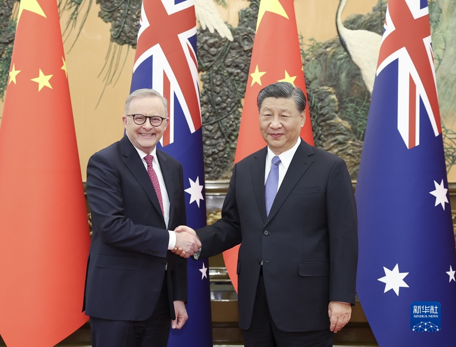 شي: الصين وأستراليا تشرعان على المسار الصحيح لتحسين العلاقات