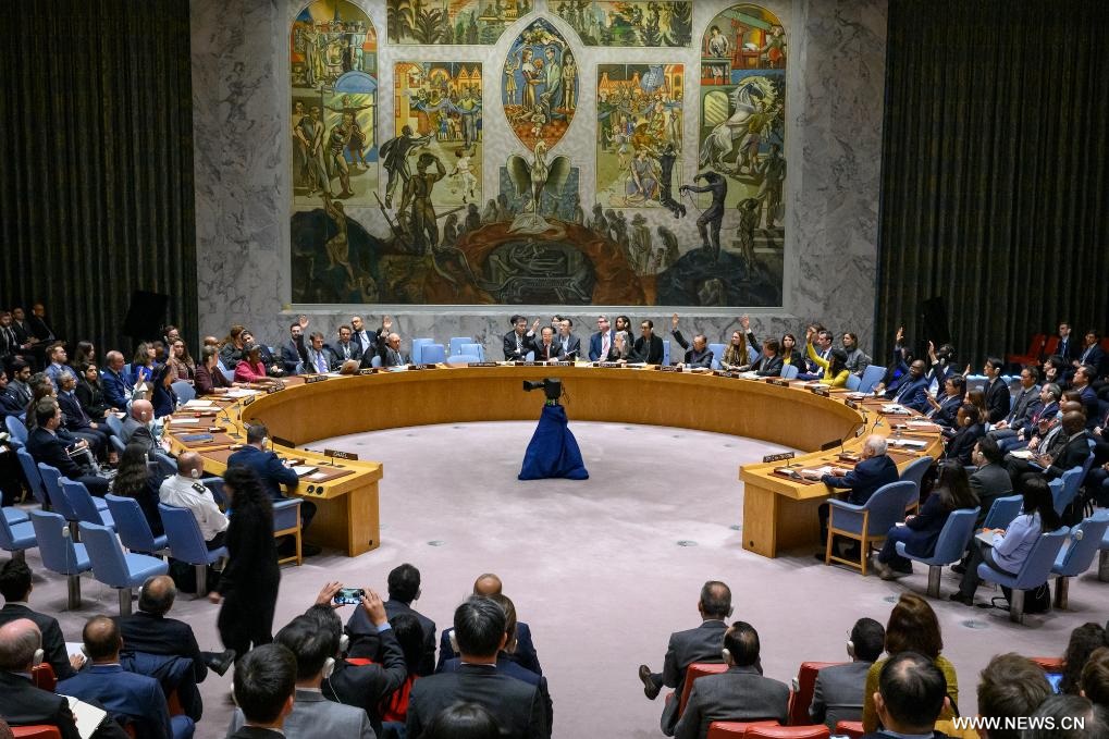 مجلس الأمن الدولي يتبنى قرارا يطالب بهدنة إنسانية وفتح ممرات إنسانية في قطاع غزة