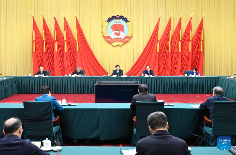 عقد اجتماع لمجلس إدارة عمل أعلى هيئة استشارية سياسية في الصين