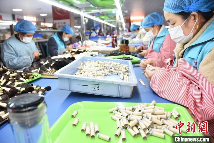 لويي، خنان: اقتحام العالم بفرش مستحضرات التجميل