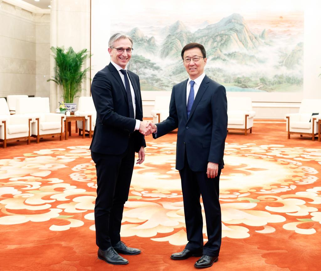 نائب الرئيس الصيني يجتمع مع الرئيس التنفيذي لشركة ((رويال فيليبس))