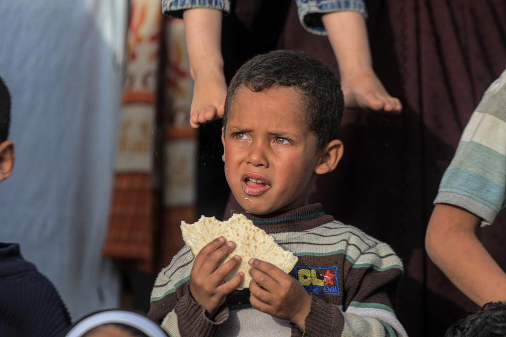 الأطفال في غزة في أعقاب الحرب الإسرائيلية-الفلسطينية