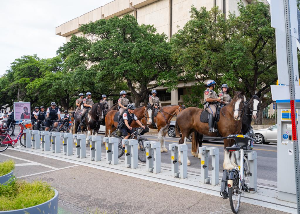 احتجاجات طلابية مناهضة لإسرائيل في حرم جامعة تكساس