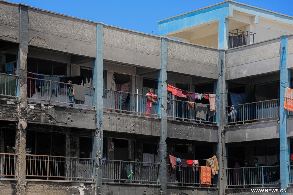 مدرسة محلية توفر مأوى للمشردين في قطاع غزة