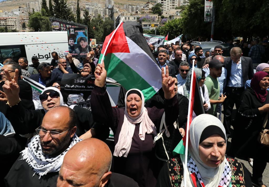 تقرير إخباري: الفلسطينيون يحيون ذكرى النكبة بفعاليات وتظاهرات شعبية في الضفة الغربية