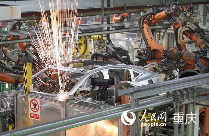 في تشونغتشينغ، 100% أتمتة لمصنع سيارات تشانغآن