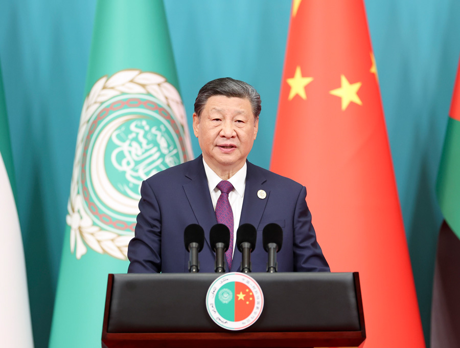 الرئيس الصيني شي جين بينغ يحضر مراسم افتتاح الاجتماع الوزاري الـ10 لمنتدى التعاون الصيني-العربي ويلقي خطابا رئيسيا