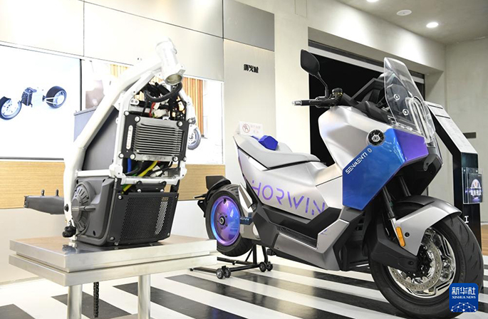 الدراجات النارية الكهربائية الذكية في تشانغتشو تلقى ترحيبا واسعا في الأسواق العالمية