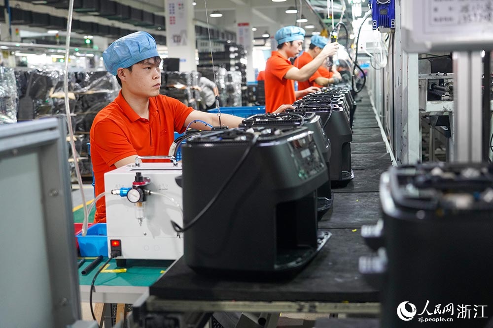 تسيشي، تشجيانغ: نمو صادرات المقلاة الهوائية بـ23.9% في الربع الأول