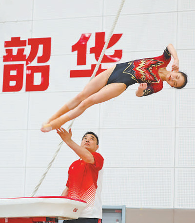 الرياضيون الصينيون يخوضون الاستعدادات الأخيرة قبل انطلاق أولمبياد باريس