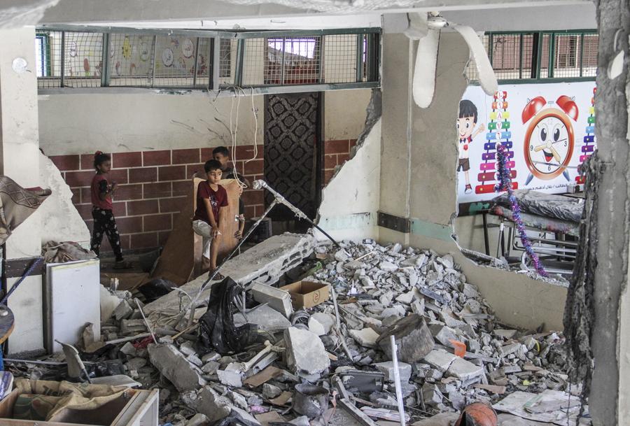 أونروا : ثلث المدارس في غزة تعرضت للقصف منذ بداية الحرب