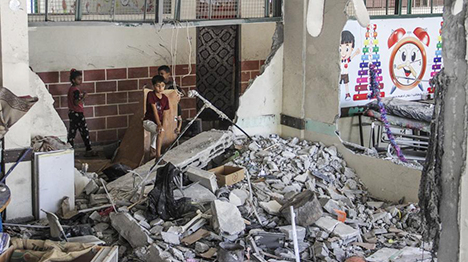 أونروا : ثلث المدارس في غزة تعرضت للقصف منذ بداية الحرب