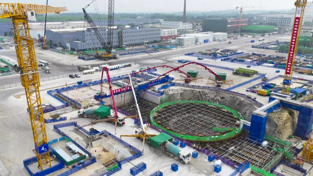 محطة شيويدابو للطاقة النووية الصينية تبدأ بناء وحدة جديدة لتوليد الطاقة