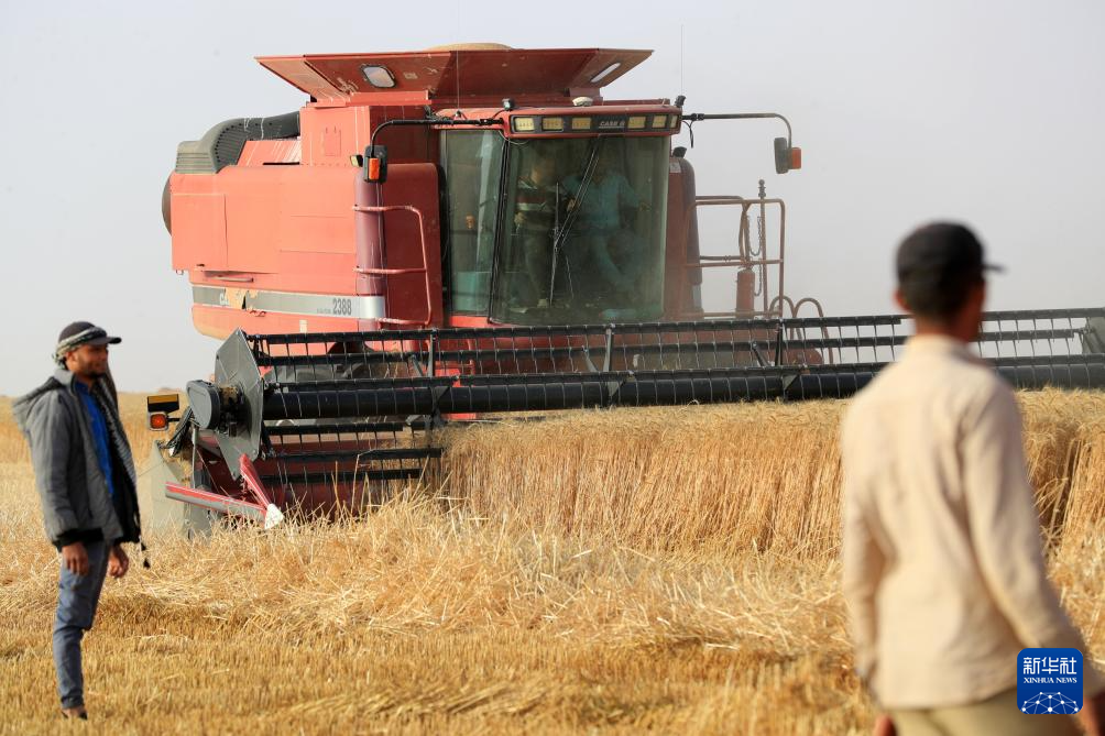 فرق حفر الآبار الصيني في الصحراء
